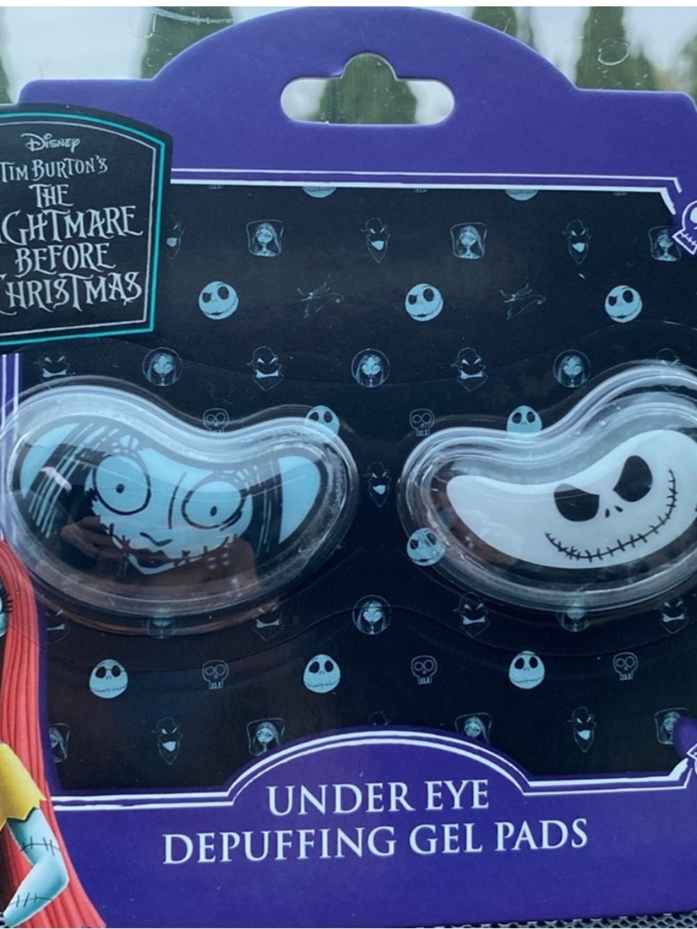 Nightmare Before Christmas Under Eye Depuffing Gel Pads - NEW